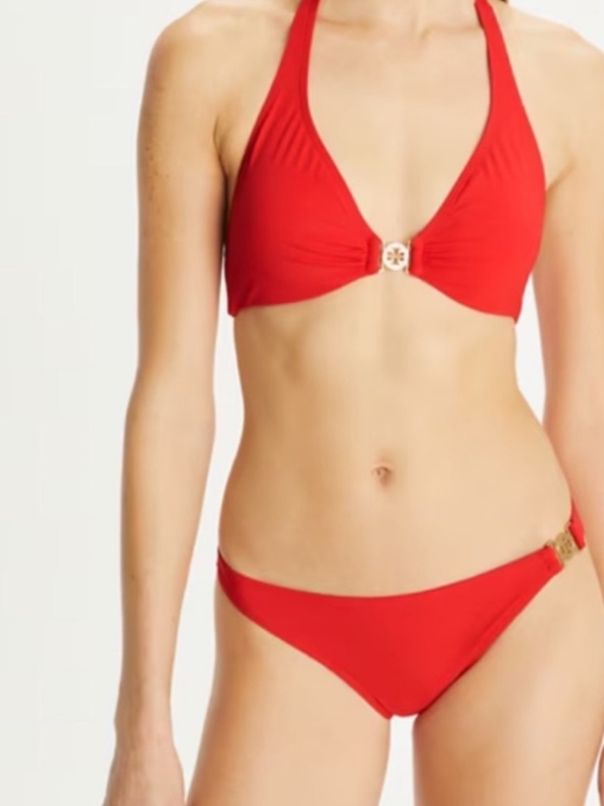 Nwt Tory Burch Miller Halter Bikini Set